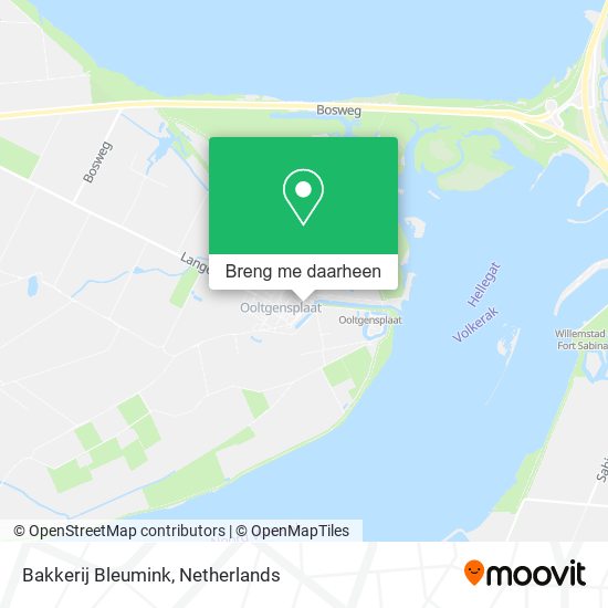Bakkerij Bleumink kaart