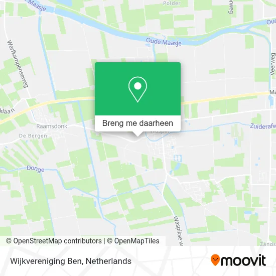 Wijkvereniging Ben kaart