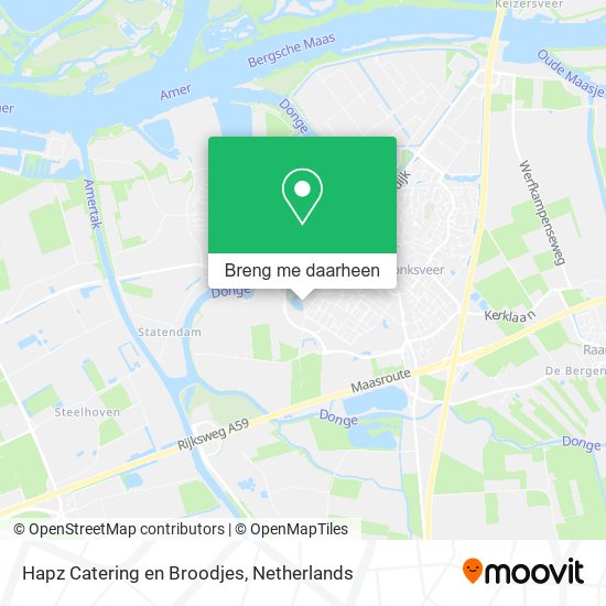 Hapz Catering en Broodjes kaart