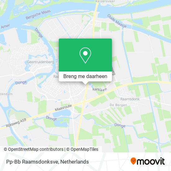 Pp-Bb Raamsdonksve kaart
