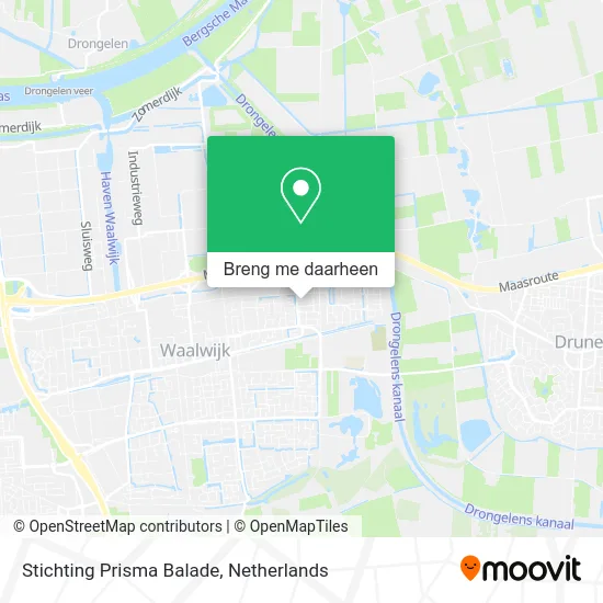Stichting Prisma Balade kaart
