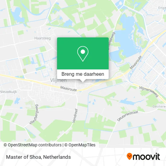 Master of Shoa kaart