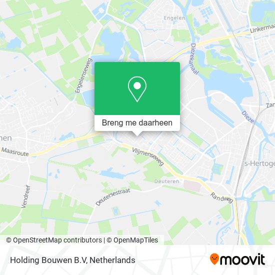 Holding Bouwen B.V kaart