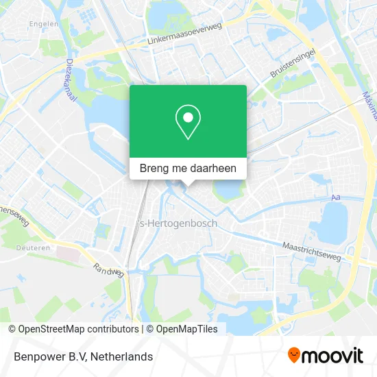 Benpower B.V kaart