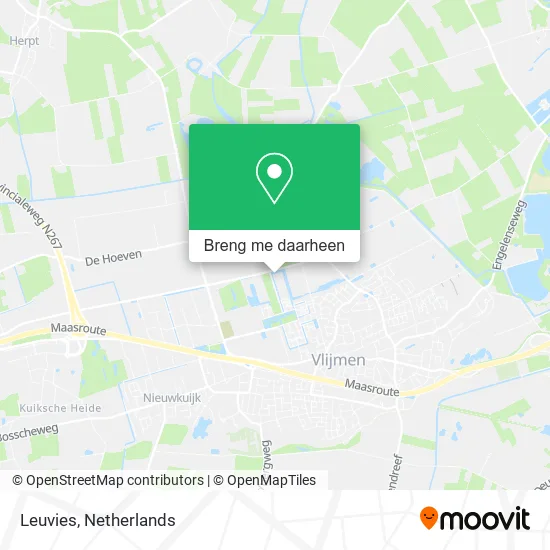Leuvies kaart
