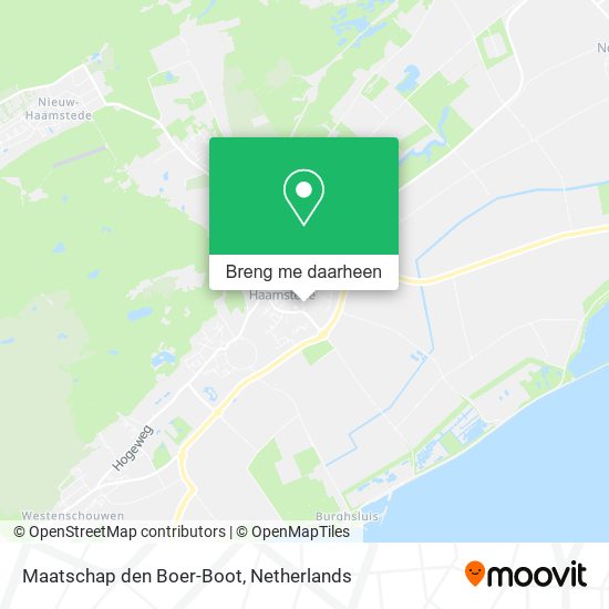 Maatschap den Boer-Boot kaart