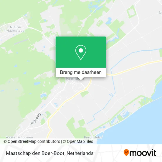 Maatschap den Boer-Boot kaart