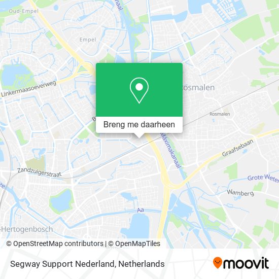 Segway Support Nederland kaart