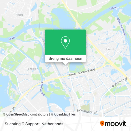 Stichting C-Support kaart