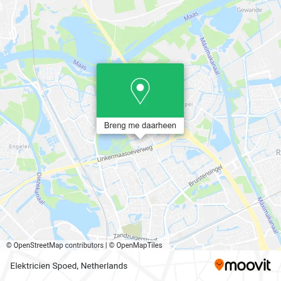 Elektricien Spoed kaart