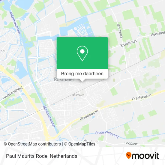 Paul Maurits Rode kaart