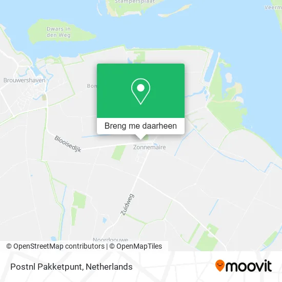Postnl Pakketpunt kaart