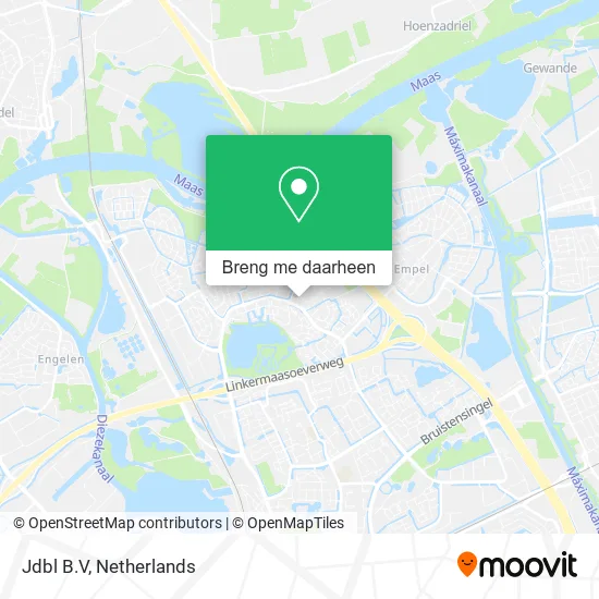 Jdbl B.V kaart