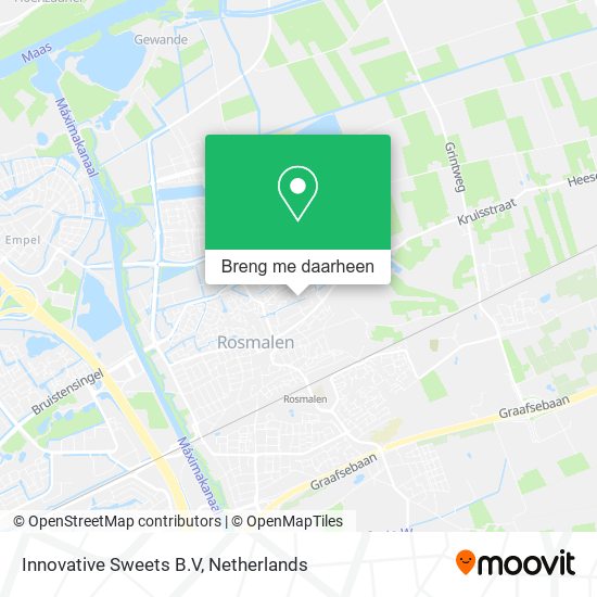 Innovative Sweets B.V kaart