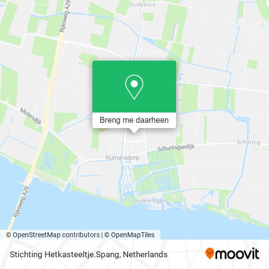 Stichting Hetkasteeltje.Spang kaart