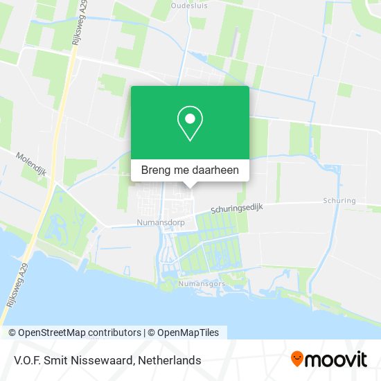 V.O.F. Smit Nissewaard kaart