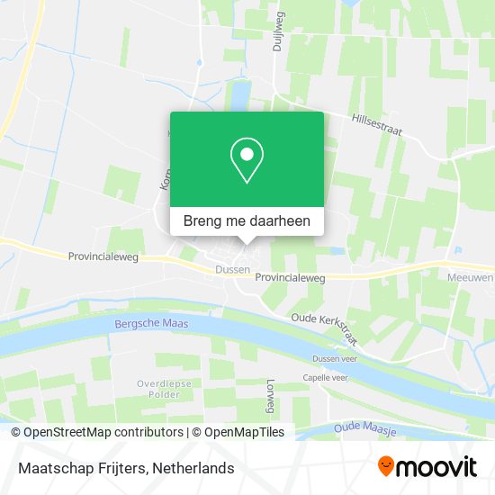 Maatschap Frijters kaart
