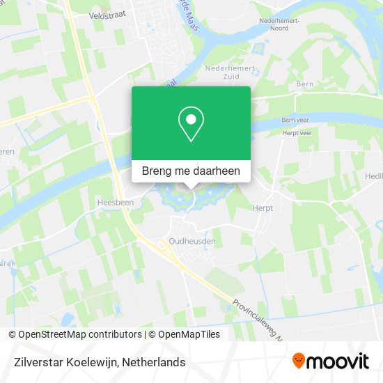 Zilverstar Koelewijn kaart