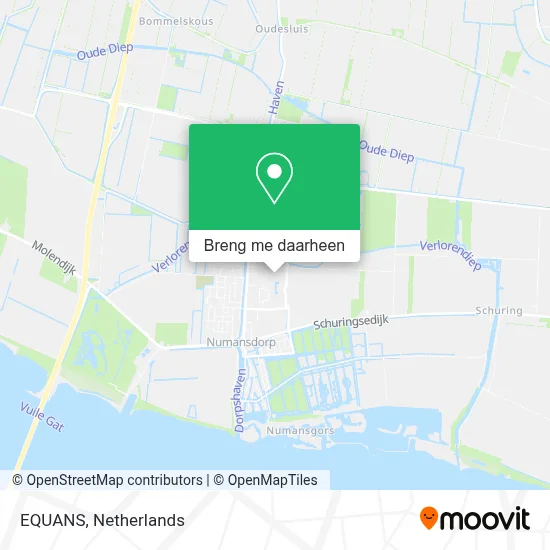 EQUANS kaart