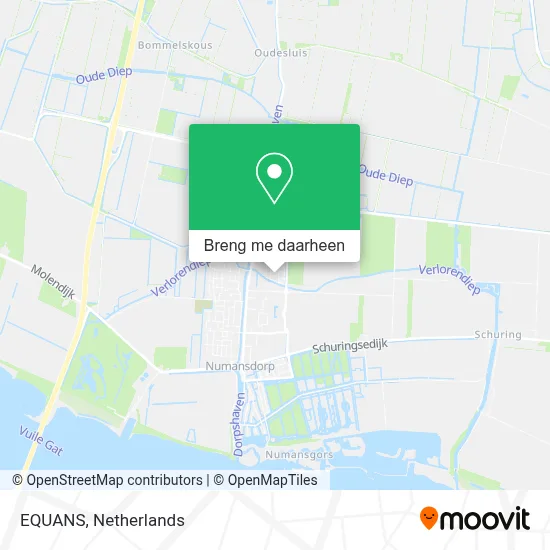 EQUANS kaart