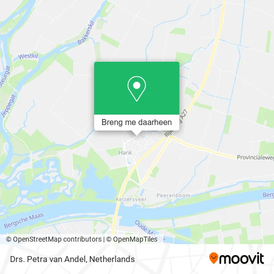 Drs. Petra van Andel kaart