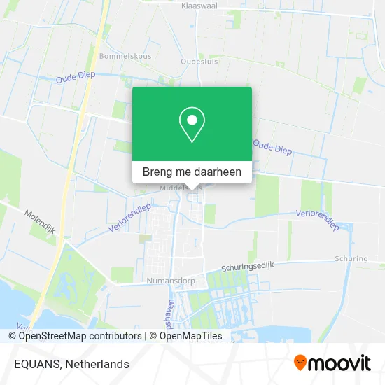 EQUANS kaart