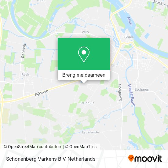Schonenberg Varkens B.V kaart