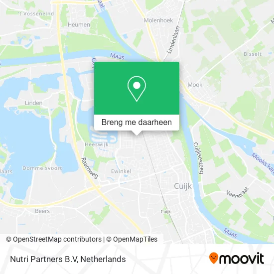 Nutri Partners B.V kaart