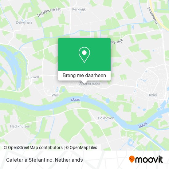 Cafetaria Stefantino kaart
