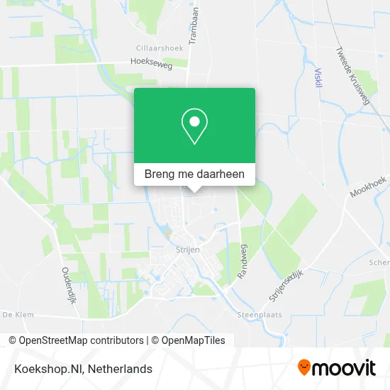 Koekshop.Nl kaart