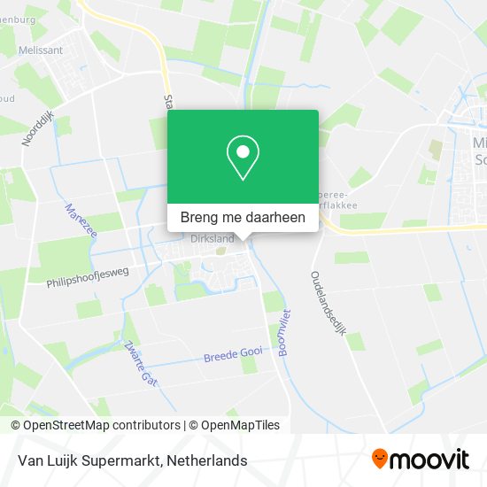 Van Luijk Supermarkt kaart