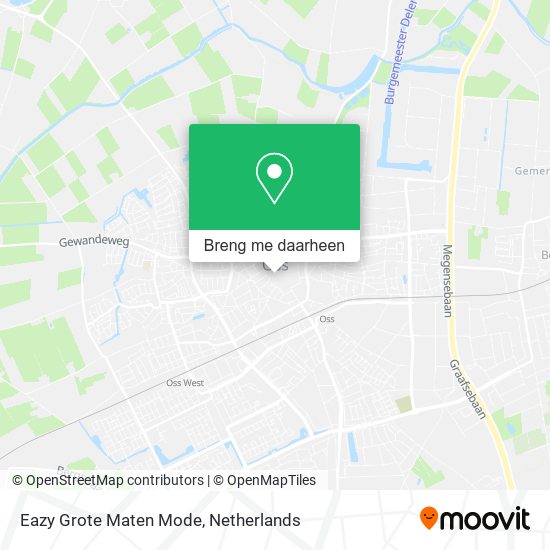 Eazy Grote Maten Mode kaart