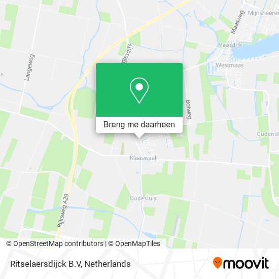 Ritselaersdijck B.V kaart