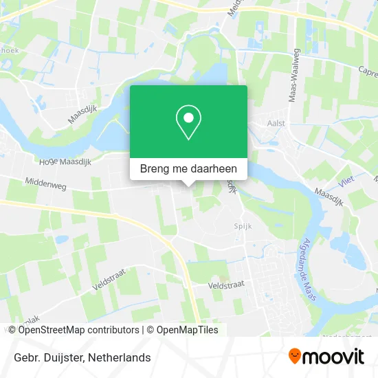 Gebr. Duijster kaart