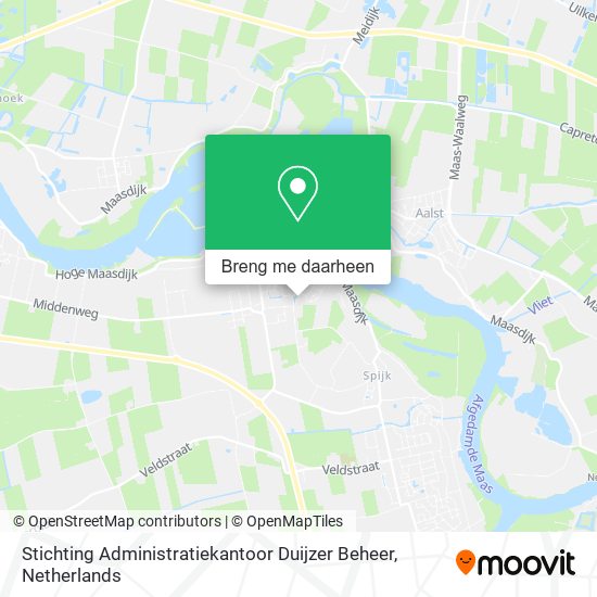 Stichting Administratiekantoor Duijzer Beheer kaart