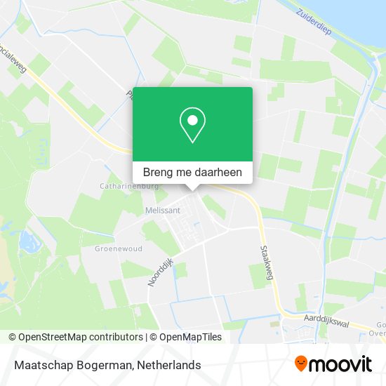 Maatschap Bogerman kaart