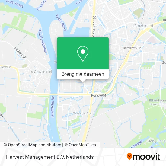 Harvest Management B.V kaart