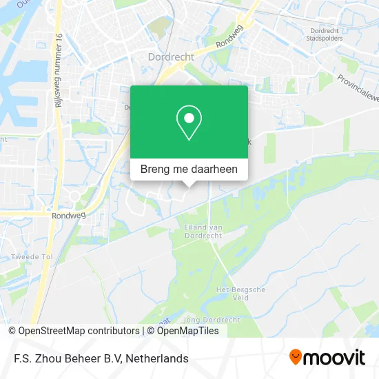 F.S. Zhou Beheer B.V kaart