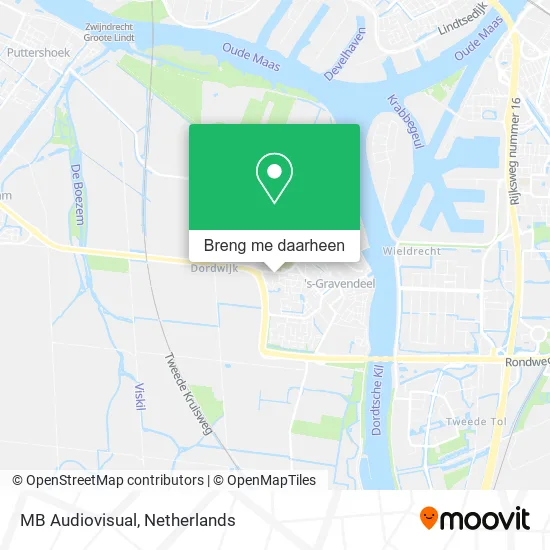 MB Audiovisual kaart