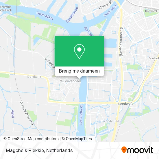 Magchels Plekkie kaart