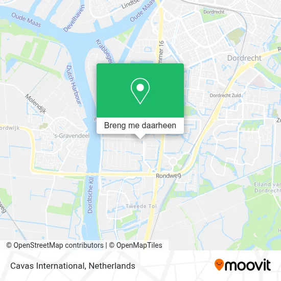 Cavas International kaart