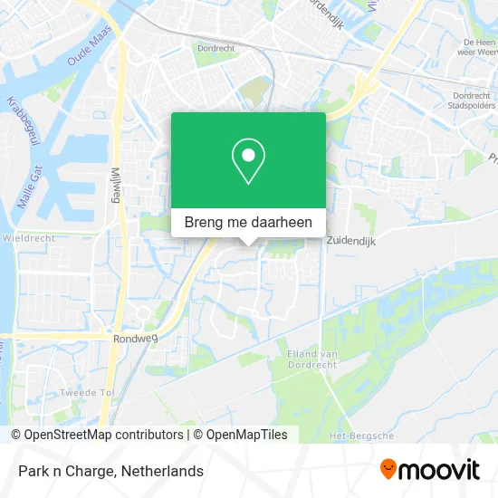 Park n Charge kaart
