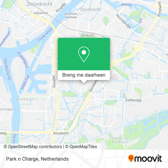 Park n Charge kaart