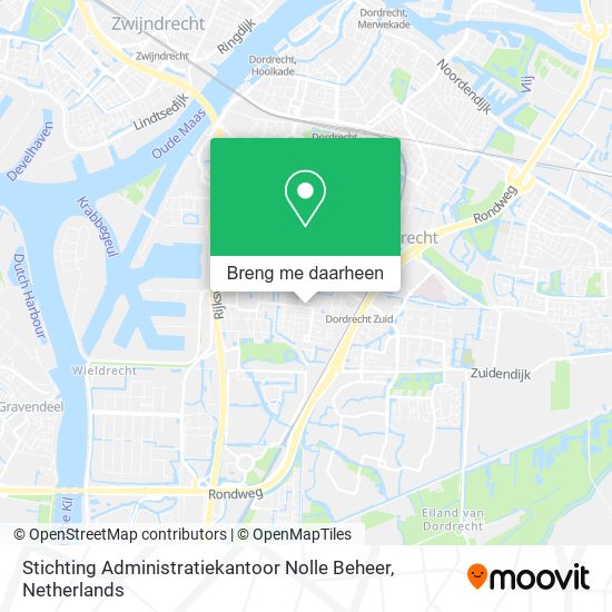 Stichting Administratiekantoor Nolle Beheer kaart