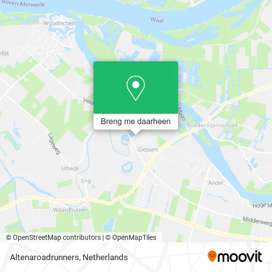 Altenaroadrunners kaart