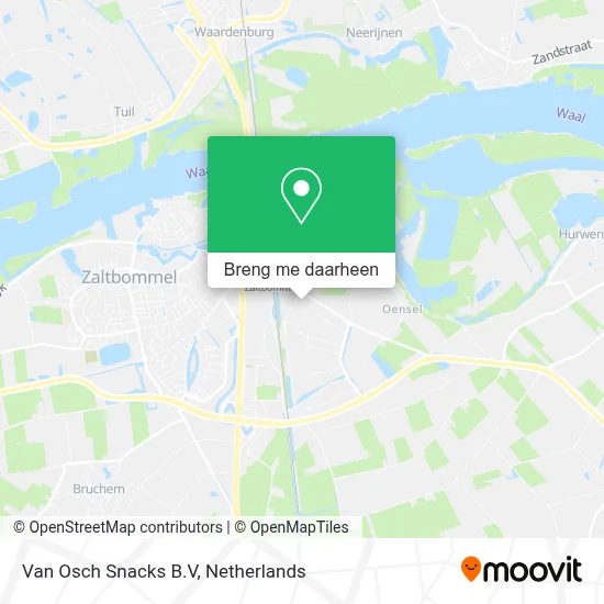 Van Osch Snacks B.V kaart