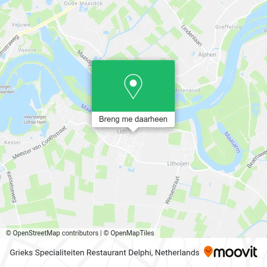 Grieks Specialiteiten Restaurant Delphi kaart