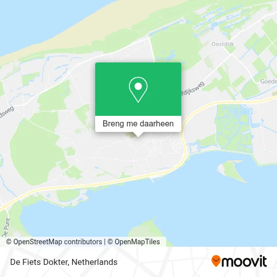 De Fiets Dokter kaart