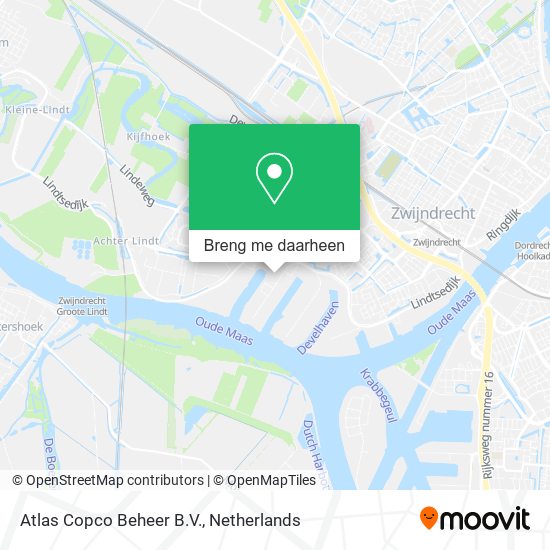 Atlas Copco Beheer B.V. kaart