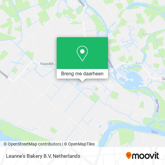 Leanne's Bakery B.V kaart